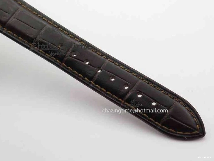 Dial White Stick Brown Best Leather A3165 Strap VF Date Cellini Edition Markers On RG 0910